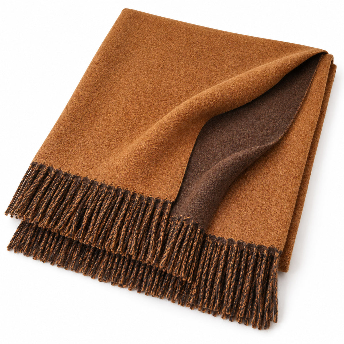 Étole en pashmina réversible pour femme